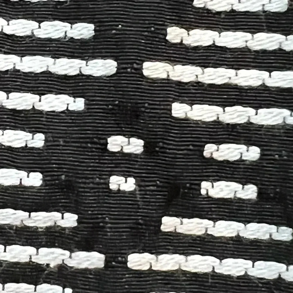 JOE FRESH SHORTS BLACK WHITE TEXTURED PRINT PREPPY BOTTOMS SIZE 10 - Picture 5 of 11